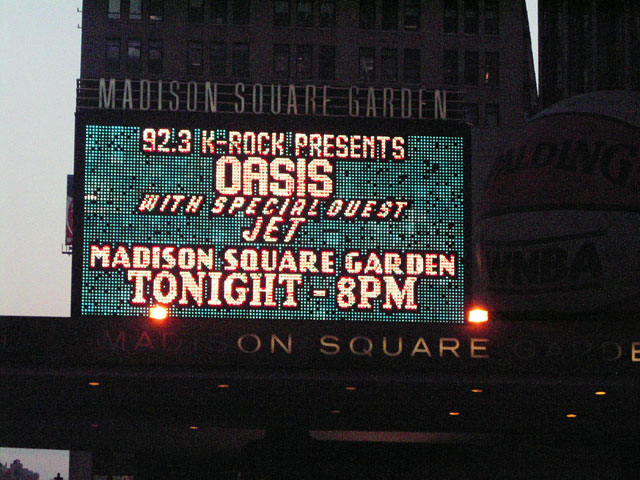 写真：OASIS@MSG