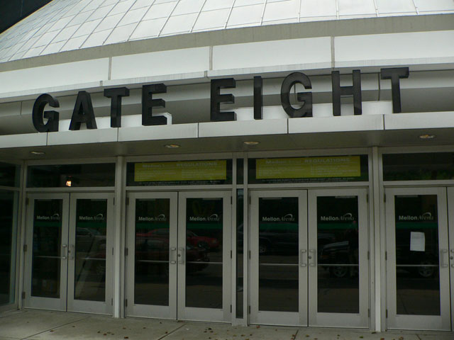 写真：Mellon Arena Gate 8