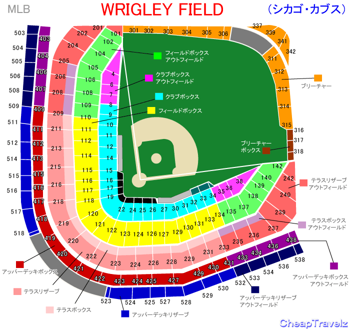 リグレーフィールド座席表